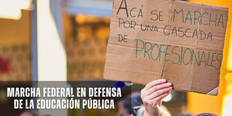 Los profesionales de la salud marchamos en defensa de la Educación Pública