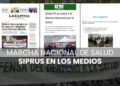 Marcha Nacional de Salud SI.PR.U.S en los medios