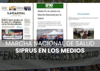 Marcha Nacional de Salud SI.PR.U.S en los medios