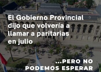 LOS SALARIOS NO ALCANZAN, REAPERTURA DE PARITARIAS YA!