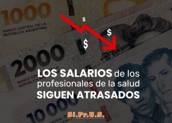 📉 Los salarios de los profesionales de la salud siguen atrasados…