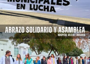 Abrazo solidario y asamblea en el Hospital Vilela (Rosario)