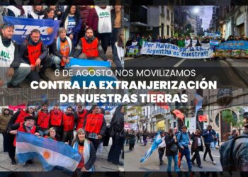 6/8 – Nos movilizamos contra la extranjerización de nuestras tierras