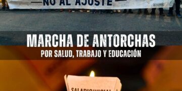 Rosario – Marcha de Antorchas por Salud, Trabajo y Educación