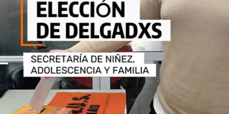 Elección de delegadxs de SiPrUS en la Secretaría de Niñez, Adolescencia y Familia