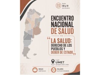 Inscripción al Encuentro Nacional de Salud «La salud: derecho de los pueblos y deber de Estado»