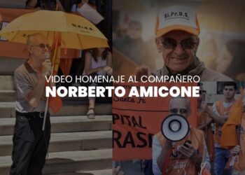 Video homenaje al compañero Norberto Amicone