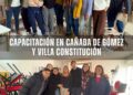 CAPACITACIÓN «DERECHOS LABORALES Y FUTURO PROFESIONAL EN LA SALUD PÚBLICA» EN CAÑADA DE GÓMEZ Y VILLA CONSTITUCIÓN.