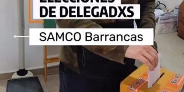 Elecciones de delegadxs en el SAMCo de Barrancas.