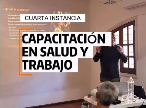 Cuarta instancia de capacitación en Salud y Trabajo ✊