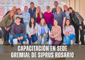 CAPACITACIÓN «DERECHOS LABORALES Y FUTURO PROFESIONAL EN LA SALUD PÚBLICA» EN ROSARIO.