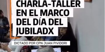DÍA DE LA JUBILADA Y EL JUBILADO CHARLA-TALLER