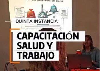 Cierre de la capacitación en Salud y Trabajo