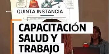 Cierre de la capacitación en Salud y Trabajo