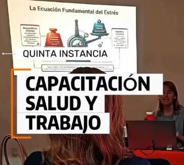 Cierre de la capacitación en Salud y Trabajo
