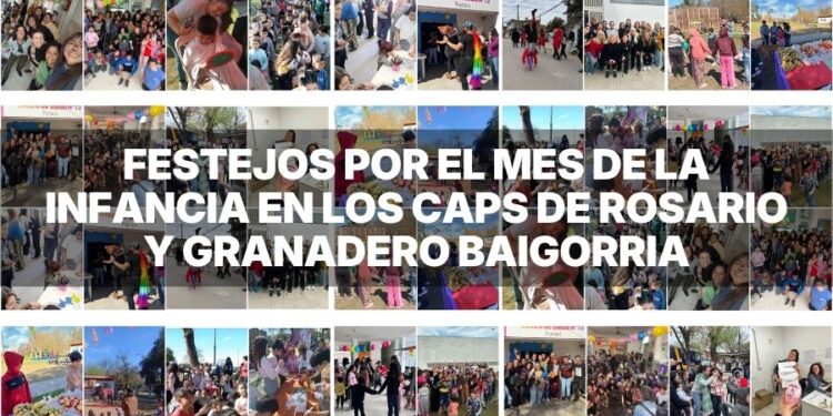 🤸🏻‍♂️👫🌞 Así festejábamos el Mes de las Infancias en los CAPS!