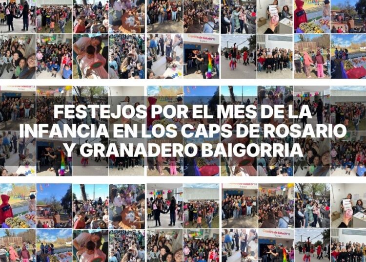 🤸🏻‍♂️👫🌞 Así festejábamos el Mes de las Infancias en los CAPS!