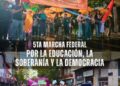 📢 Rosario – MARCHA FEDERAL POR LA EDUCACIÓN, LA SALUD, LA SOBERANÍA Y LA DEMOCRACIA