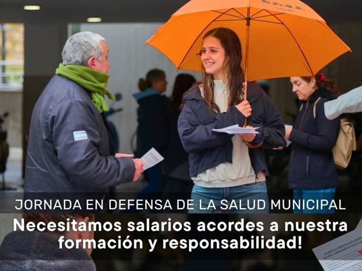Jornada en defensa de la salud municipal en el CEMAR!